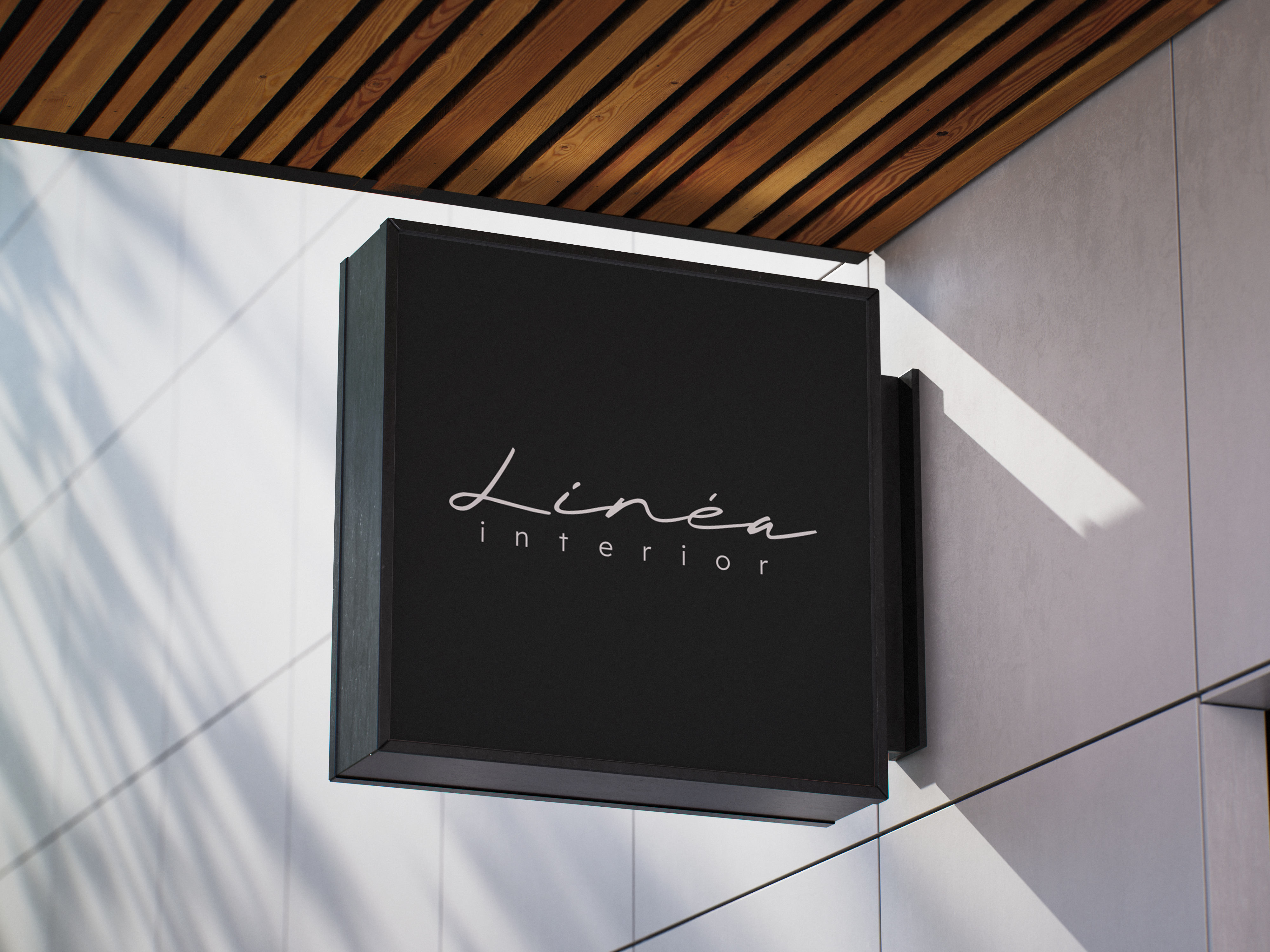 Linéa Interior — вывеска