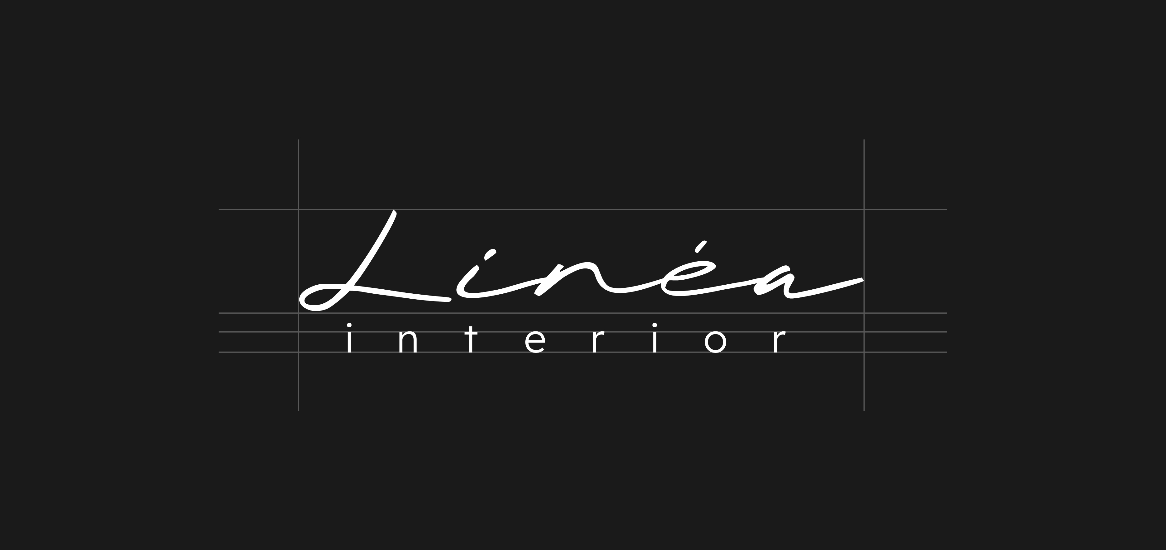 Linéa Interior — схема логотипа
